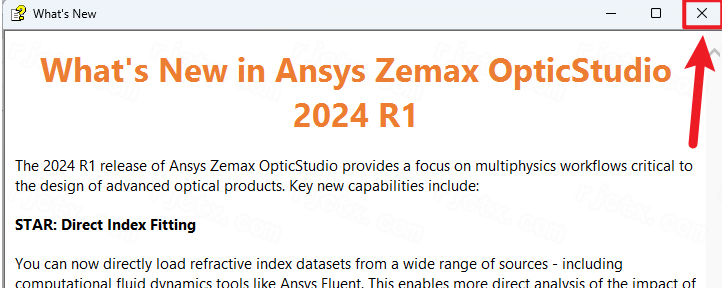Zemax光学软件2024R1最新版 Zemax光学软件2024R1最新版