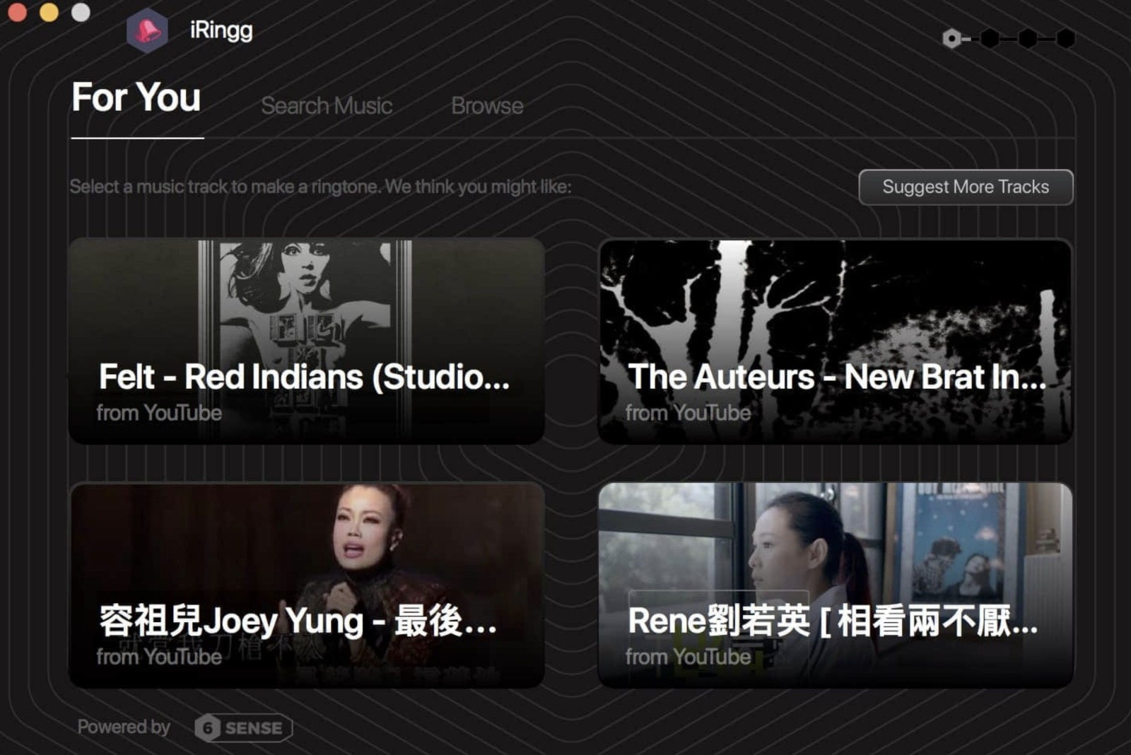 iRingg for mac(iPhone铃声制作工具) iRingg for mac(iPhone铃声制作工具)